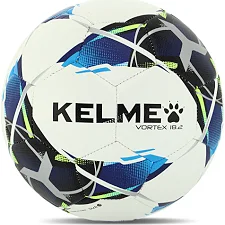 Футбольный мяч KELME NEW TRUENO 9886130-9113-3 №3 PU (Белый-голубой)