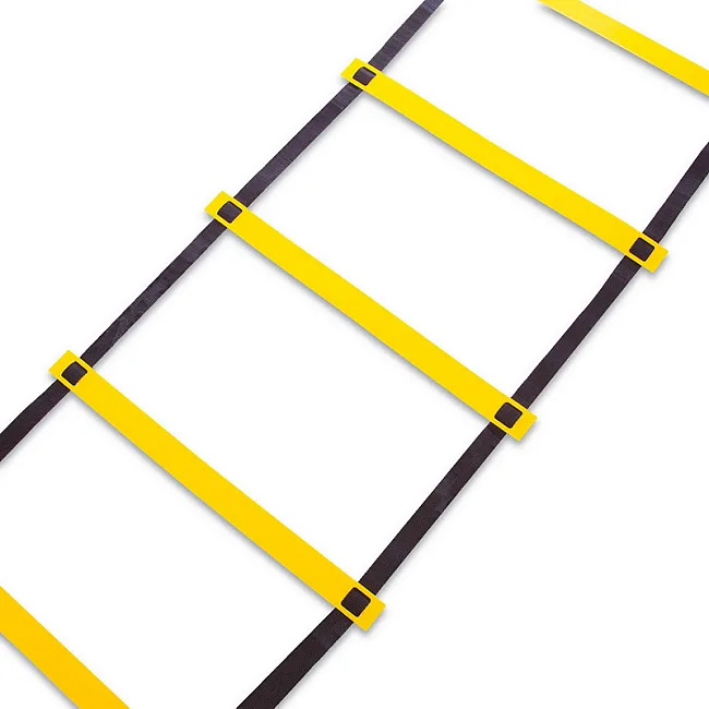 Координационная лестница 10м длина 20 ступеней SP-SPORT C-4607 (Желтый)
