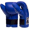 Перчатки снарядные
-блинчики для бокса кожаные TOP KING Pro TKBMP-CT (Черный)