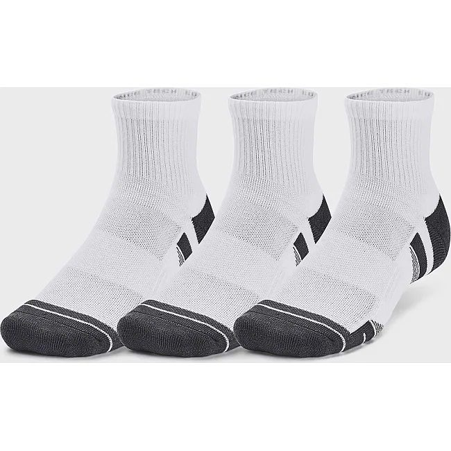 Носки UNDER ARMOUR Performance Tech 3pk Qtr