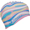 Шапочка для бассейна
 силиконовая YINGFA C0080 (Синий-белый)