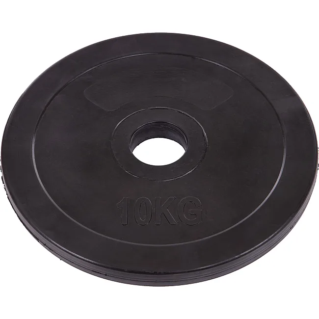Млинці диски гумові SHUANG CAI SPORTS TA-1447-10B 52мм 10кг