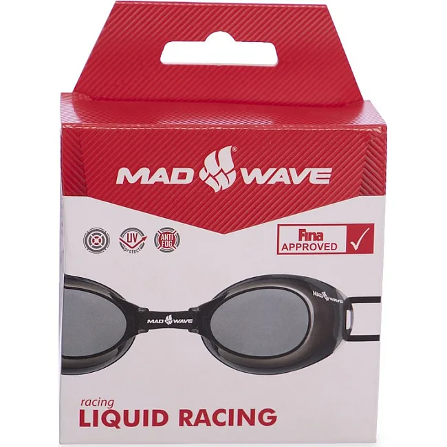 Стартовые очки для плавания
 MADWAVE
 LIQUID RACING M045301 (Темно-синий)