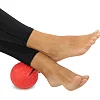 Мяч массажный двойной для МФР и самомассажа Duoball LivePRO Peanut massage ball LP8509 ø19,4см (Красный)