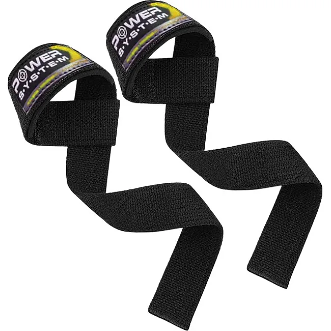 Ламки для тяги POWER SYSTEM PS-3400 Power Straps Black/Yellow