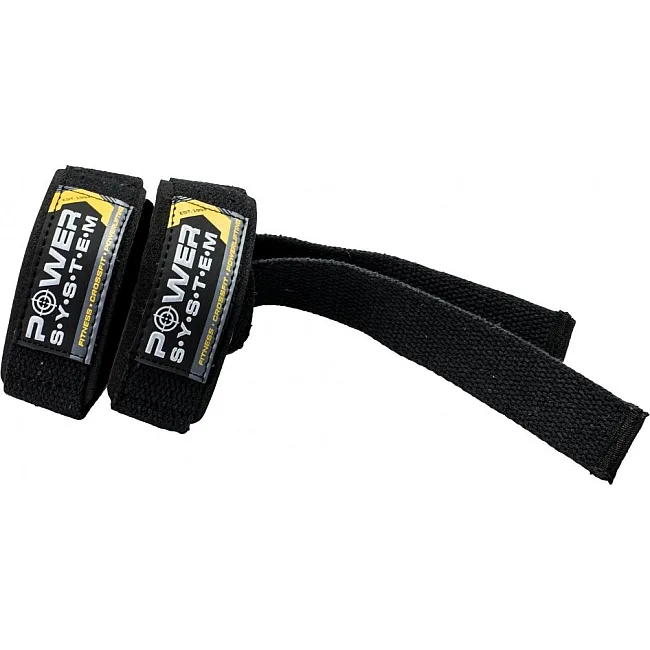 Ламки для тяги POWER SYSTEM PS-3400 Power Straps Black/Yellow
