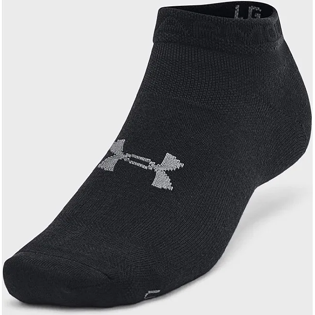 Носки UNDER ARMOUR Essential Low Cut 3pk черный