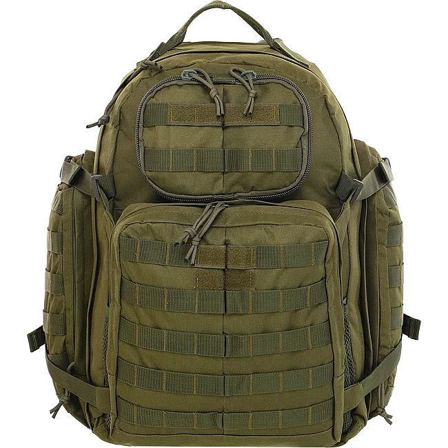 Штурмовой тактический рюкзак
 трехдневный SILVER KNIGHT 1511
 31x19x48см 28л (Оливковый)
