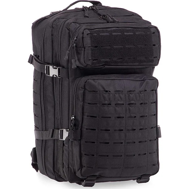Штурмовой тактический рюкзак
 трехдневный SP-SPORT
 TY-8819
 50x29x23см 34л (Черный)