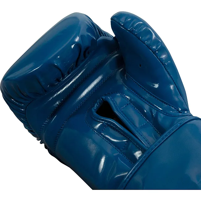 Боксерские перчатки TITLE Boxing Inferno Intensity Elastic Blue/White /
