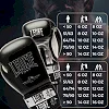 Боксерские перчатки Leone GN208 ICONIC Black (бинты 4м. в комплекте)
