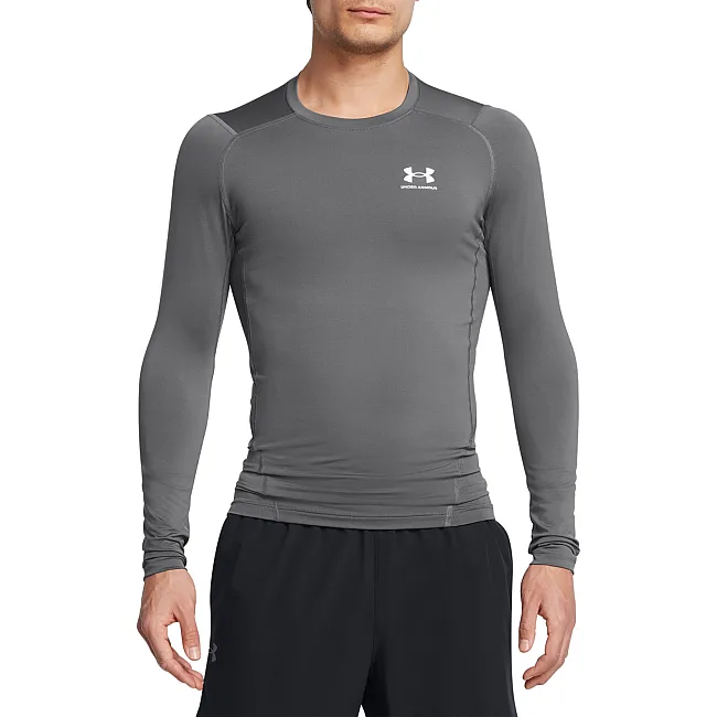 Лонгслів UNDER ARMOUR HG Armour Comp LS сірий