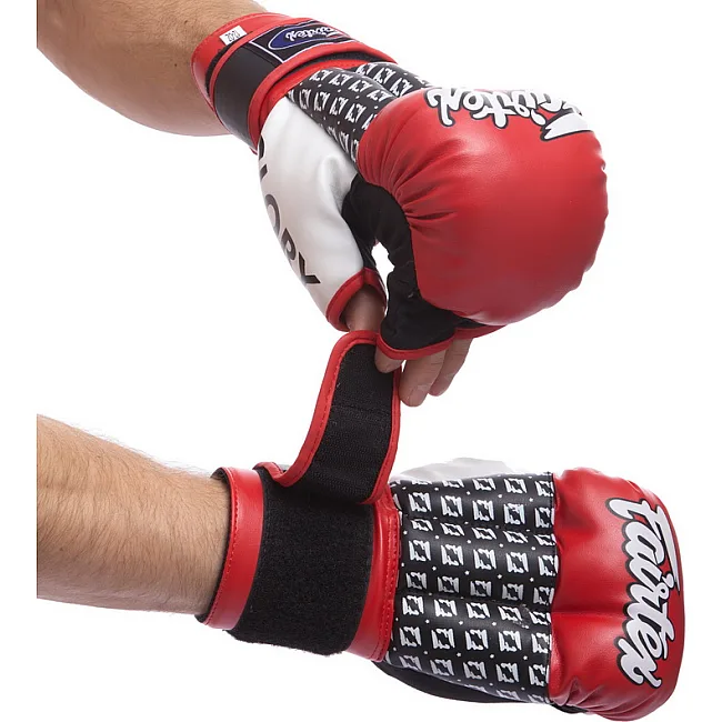 Перчатки для рукопашного боя FAIRTEX 0273 (Синий-серый)