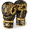 Перчатки для ММА Phantom Muay Thai Black Gold (капа в подарок)