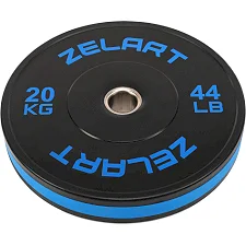 Бамперний диск гумовий ZELART TA-4790-20 51мм 20кг