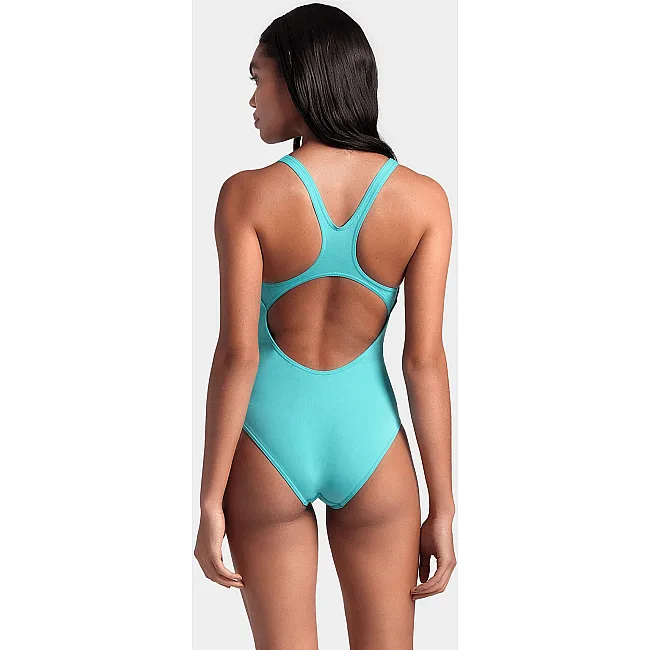 Женский купальник Arena TEAM SWIMSUIT SWIM PRO SOLID бирюзовый