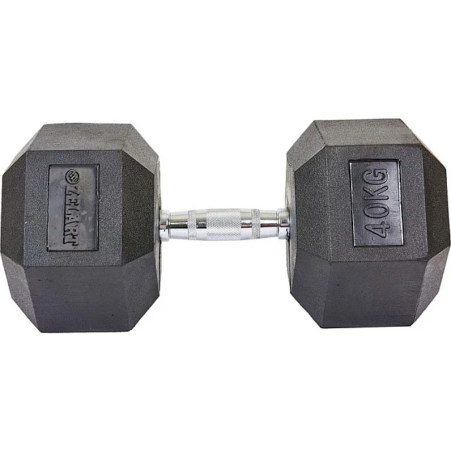 Гантель шестигранная
 гексагональная
 ZELART
 TA-5159-40 1шт 40кг