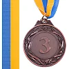 Медаль спортивная с лентой SP-SPORT GLORY C-3969 ø5см (Бронзовый)