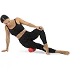 Мяч массажный двойной для МФР и самомассажа Duoball LivePRO Peanut massage ball LP8509 ø19,4см (Красный)