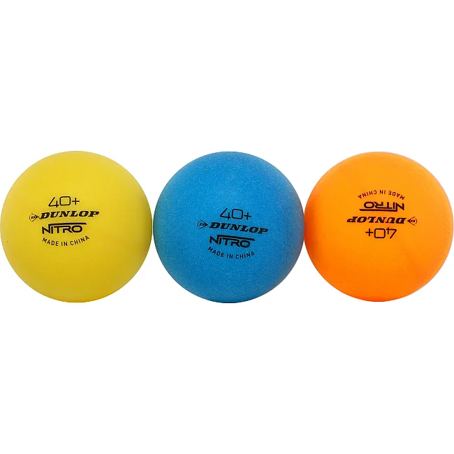 Мячи для настольного тенниса DUNLOP NITRO GLOW 40 DL679349N 6шт