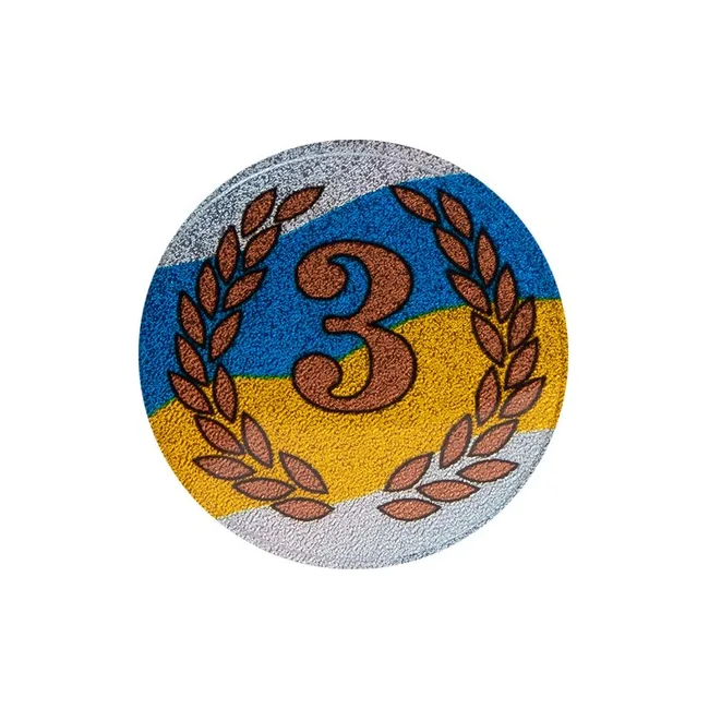 Жетон-наклейка на медаль на кубок ø35мм SP-SPORT C-3217 (Бронзовий)