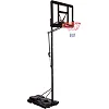 Мобильная баскетбольная стойка с регулируемой высотой SP-SPORT ADULT S020 110х75см кольцо ø45см 230-305см
