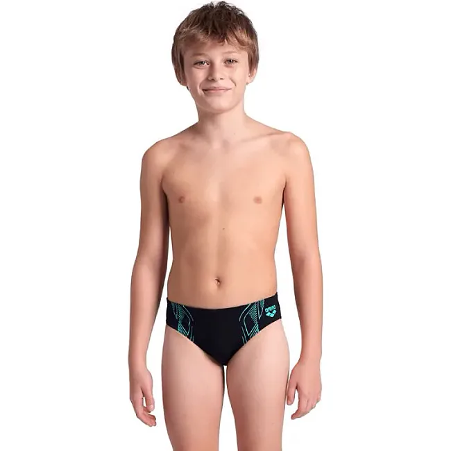Плавки детские Arena REFLECTING SWIM BRIEFS черный