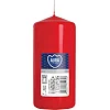 Свеча столовая цилиндр Bispol AURA Candles sw50_100_030 Красный