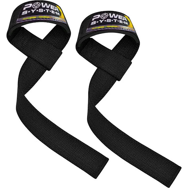 Ламки для тяги POWER SYSTEM PS-3400 Power Straps Black/Yellow