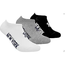 Носки New York Yankees 3 pk Sneaker