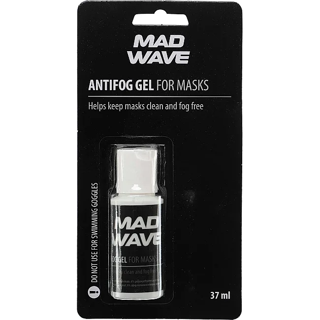 Антифог гель спрей против затуманивания и запотевания очков масок и линз MADWAVE

 M044102 37мл