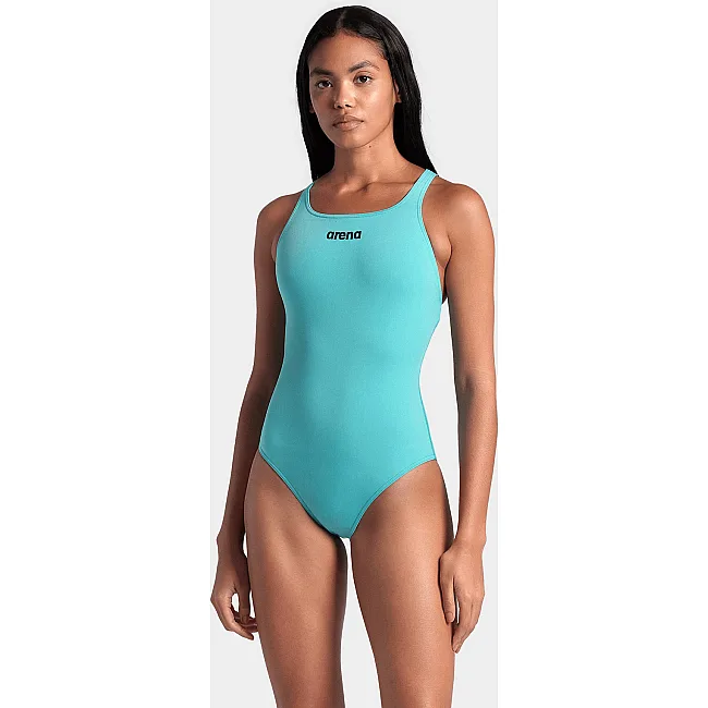 Женский купальник Arena TEAM SWIMSUIT SWIM PRO SOLID бирюзовый