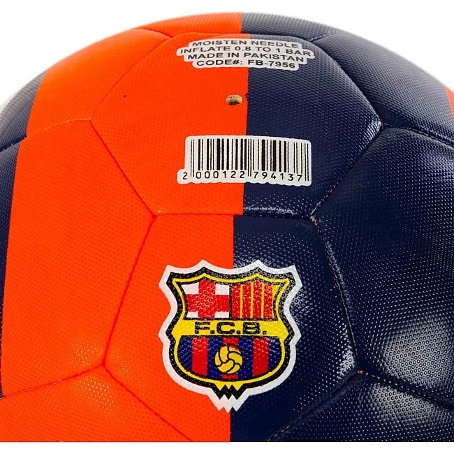 Футбольний м'яч HYBRID BALLONSTAR BARCELONA FB-7956 №5 PU