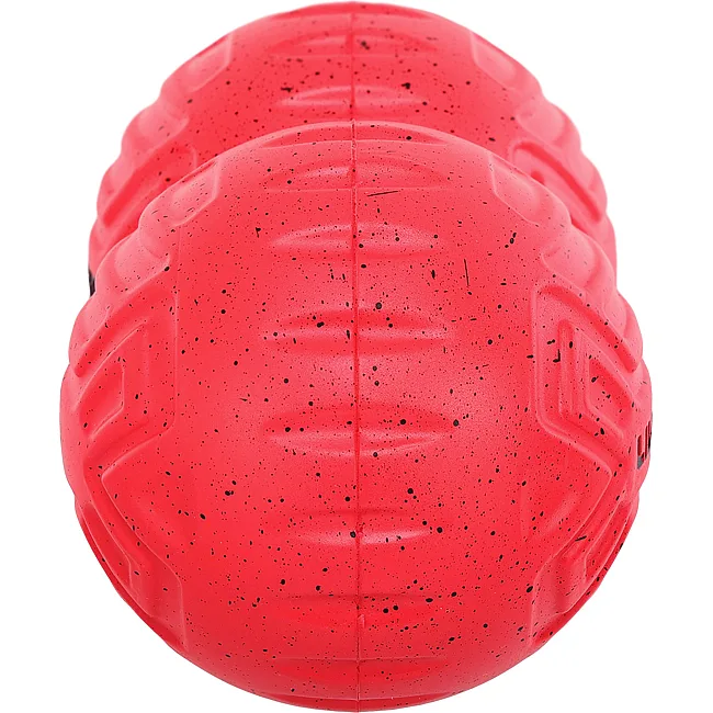 Мяч массажный двойной для МФР и самомассажа Duoball LivePRO Peanut massage ball LP8509 ø19,4см (Красный)