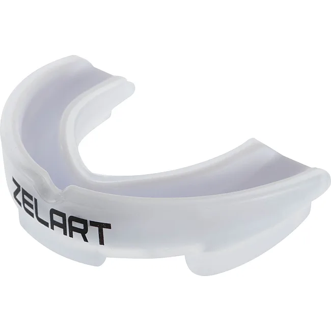 Капа для бокса двухслойная ZELART BO-4507 (Прозрачный)