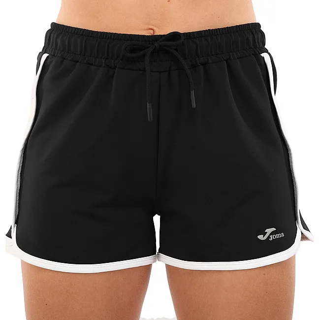 Спортивные шорты короткие
 женские JOMA

 CALIFORNIA 800083-100 (Черный)