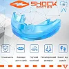 Капа для бокса Shock Doctor Single Braces под брекеты взрослая (возраст 12+) Blue (art. 4100-BLU-AD)