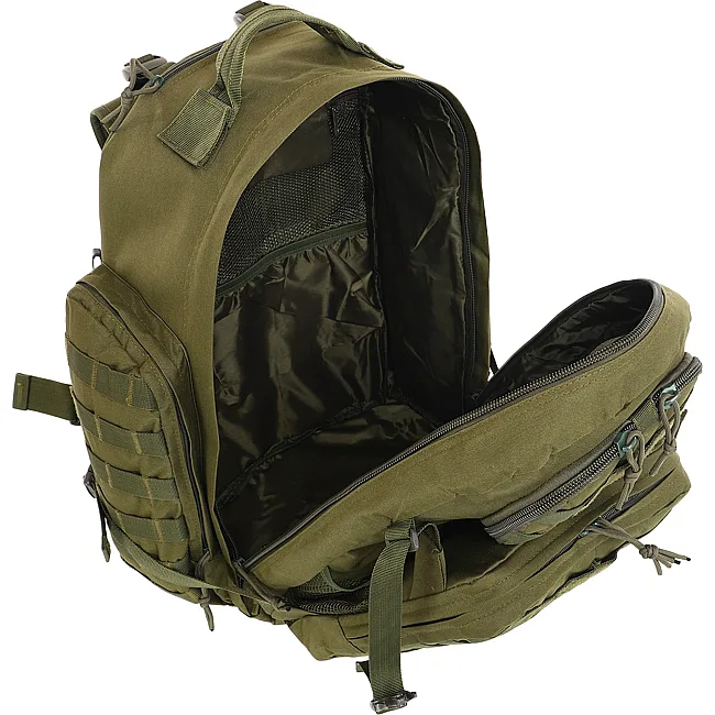Штурмовой тактический рюкзак
 трехдневный SILVER KNIGHT 1511
 31x19x48см 28л (Оливковый)