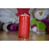 Свічка столова циліндр Bispol AURA Candles sw50_100_030 Червоний