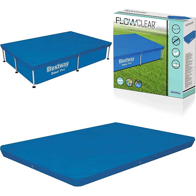 Накриття для каркасного басейну Bestway 58103 224 x 154 см