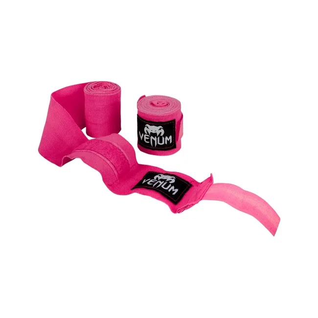 Боксерские бинты Venum Boxing Handwraps - 2.5m Neo Pink