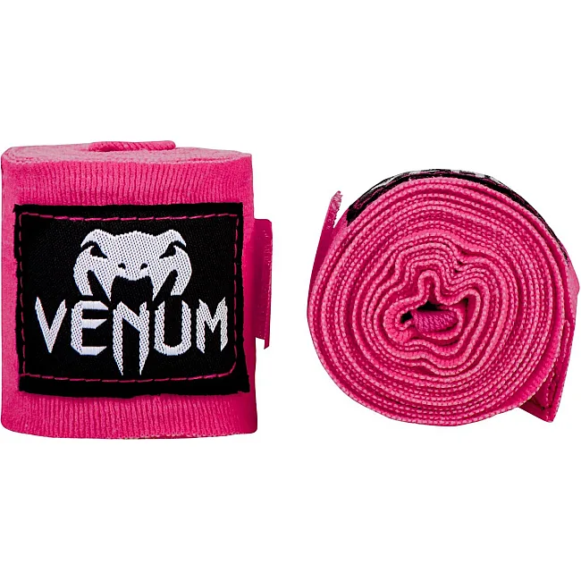 Боксерские бинты Venum Boxing Handwraps - 2.5m Neo Pink