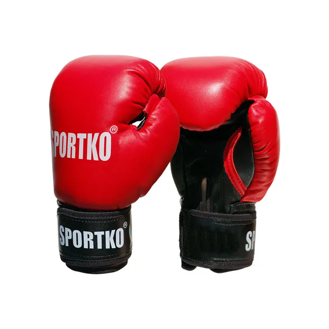 Боксерские перчатки SPORTKO кожаные ФБУ ПК1