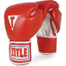 Боксерские перчатки для тренировок Title Classic Pro Style Red