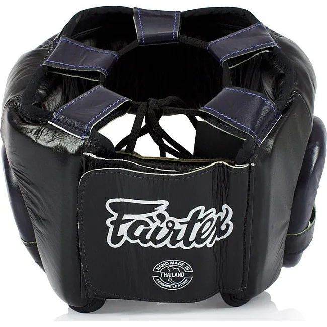 Боксерський шолом FAIRTEX HG13L Diagonal Vision Black