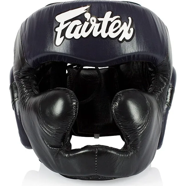 Боксерський шолом FAIRTEX HG13L Diagonal Vision Black