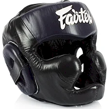 Боксерский шлем FAIRTEX HG13L Diagonal Vision Black