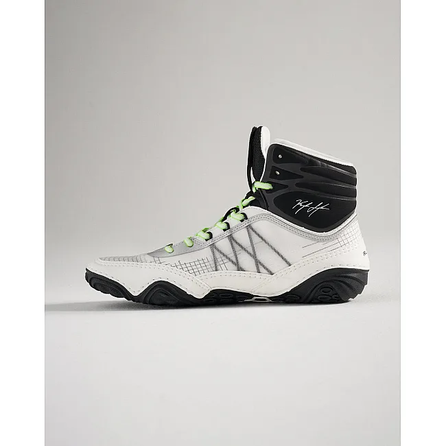 Борцовки RUDIS KS Infinity Adult Yang White Lime