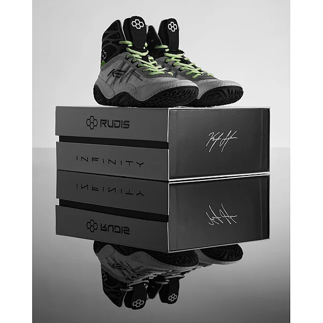 Борцовки RUDIS KS Infinity Adult Yang White Lime