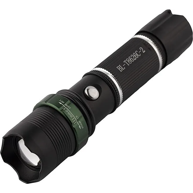 Фонарь X-BALOG UV 2 диоды BL-T8626C-2 алюминиевый (диапазон до 300 м) L-072